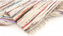 Tappeto di stracci \'Home\' - Multicolore chiaro