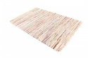 Tappeto di stracci \'Home\' - Multicolore chiaro