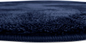 Tappeto rotondo \'Aranga Super Soft\' - Blu scuro