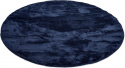Tappeto rotondo \'Aranga Super Soft\' - Blu scuro