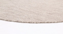 Tappeto rotondo \'Dhurry\' - Beige