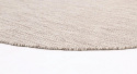 Tappeto rotondo \'Dhurry\' - Beige
