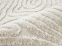 Tappeto rotondo \'Amora\' - Bianco