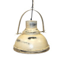 Lampada da fabbrica Vintage - Bianco patinato
