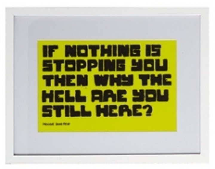 Quadro \'If Nothing is Stopping..\' nel gruppo Arredamento / Decorazione / Quadri e poster presso Reforma (Ig0131)