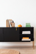Sideboard \'Frölunda\' - Nero/Ottone
