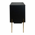 Sideboard \'Frölunda\' - Nero/Ottone