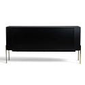 Sideboard \'Fr&ouml;lunda\' - Nero/Ottone