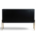 Sideboard \'Fr&ouml;lunda\' - Nero/Oro