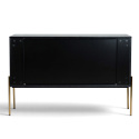 Sideboard \'Fr&ouml;lunda\' - Nero/Oro