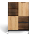 Armadio \'Koln\' - Rovere/Nero