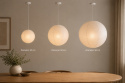 Lampada a sospensione \'Lycka\' - Bianca 50cm