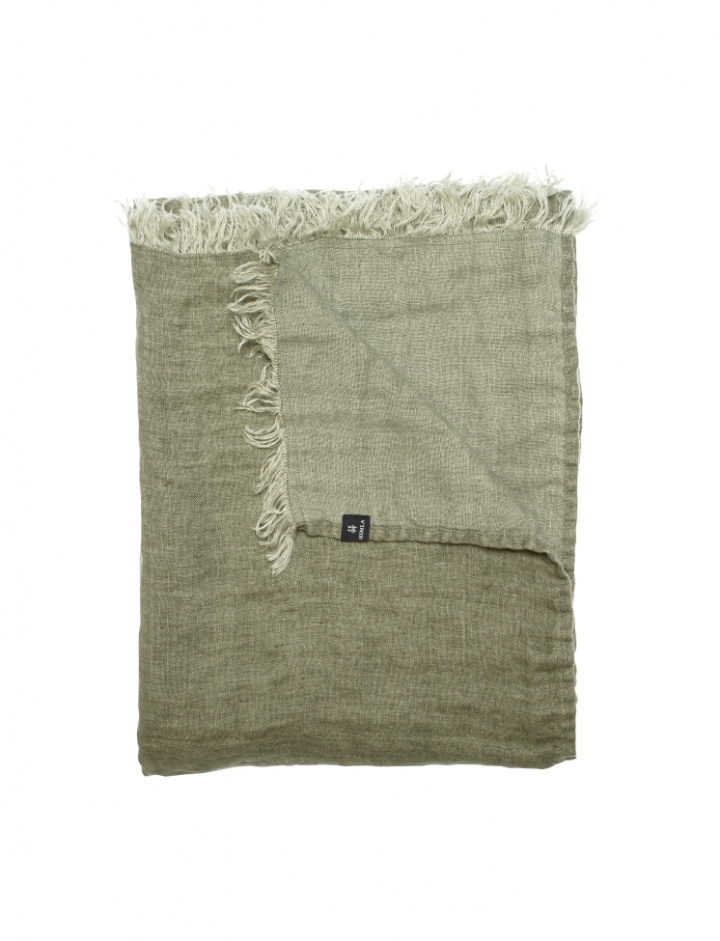 Plaid \'Hannelin\' 130x170 - Verde nel gruppo Arredamento / Tessuti / Plaid e coperte presso Reforma (L20069-00302-1542)