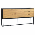 Credenza \'Line\' - Rovere/Nero