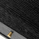 Scrivania \'Lux\' - Nero/Ottone