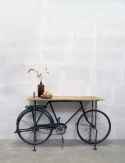 Tavolino Vintage bicycle - Legno/Ferro