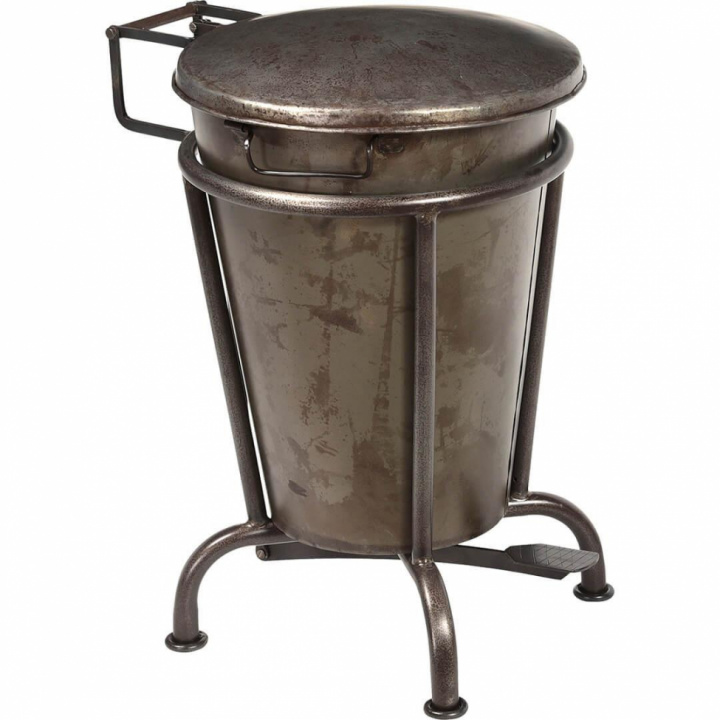 Secchio a pedale \'Klapp\' - Ferro nel gruppo Mobili / Mensole & stoccaggio / Piccolo contenitore presso Reforma (M16659)