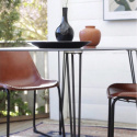 Poltrona Vintage - Pelle/Ferro