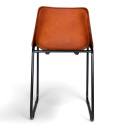 Poltrona Vintage - Pelle/Ferro