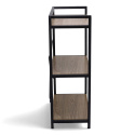 Mensola \'Tre\' - Nero/Legno