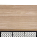 Carrello da cucina/Carrello bar \'Grums\' - Nero/Legno