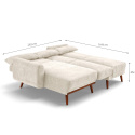 Divano letto \'Texas\' - Beige