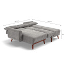 Divano letto \'Texas\' - Grigio chiaro