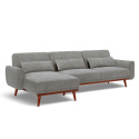 Divano letto \'Texas\' - Grigio chiaro