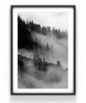 Poster - \'Paesaggio nella nebbia\'