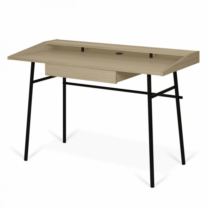 Scrivania \'Punt\' - Rovere/Nero nel gruppo Mobili / Tavoli / Scrivanie presso Reforma (PUNTWD01)