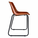 Sedia Vintage - Pelle/Ferro