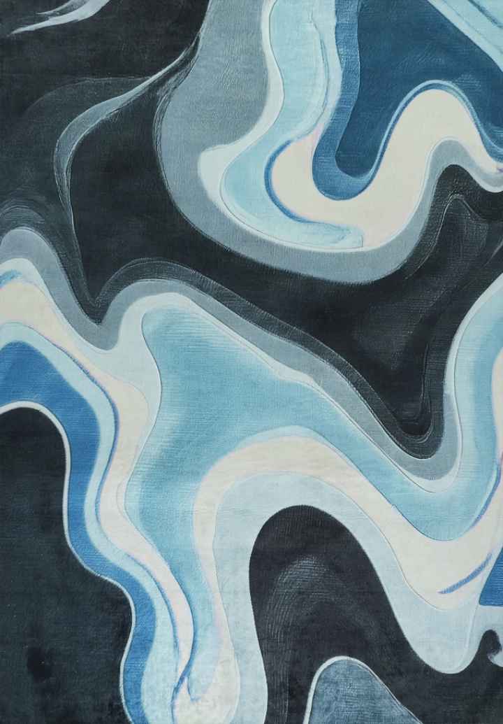 Tappeto \'Seleren\' - Blu/Multicolore nel gruppo Arredamento / Tappeti presso Reforma (RG01-15)