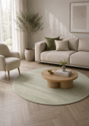 Tappeto \'Ängelholm\' Rotondo 200cm - Verde