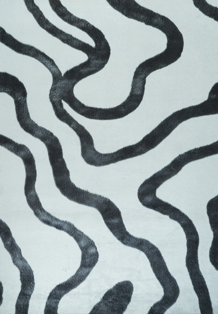 Tappeto \'Heloria\' - Nero/Bianco nel gruppo Arredamento / Tappeti presso Reforma (RG01-47)