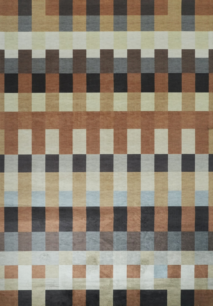 Tappeto \'Markelo\' - Marrone/Multicolore nel gruppo Tappeti presso Reforma (RG01-56)