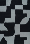 Tappeto \'Velenna\' - Nero/Grigio