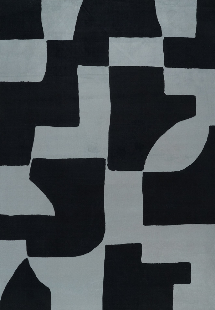 Tappeto \'Velenna\' - Nero/Grigio nel gruppo Arredamento / Tappeti presso Reforma (RG01-6)