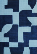Tappeto \'Velenna\' 160x230 cm - Blu