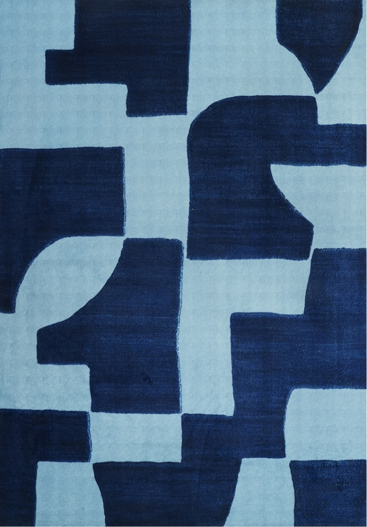 Tappeto \'Velenna\' 160x230 cm - Blu nel gruppo Tappeti presso Reforma (RG016)