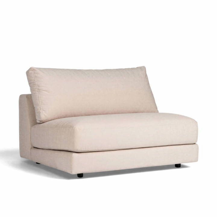 Modulo \'Messina\' 118x110cm - Bianco sporco nel gruppo Mobili / Divani / Divani modulari presso Reforma (Rio-1-5-Fortis01)