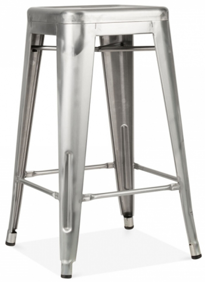 Sgabello \'Montmartre\' 65cm - Acciaio nel gruppo Mobili / Mobili per sedersi / Panche presso Reforma (SM-1025K-steel)