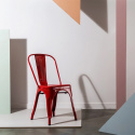 Sedia \'Montmartre\' - Lucido rosso