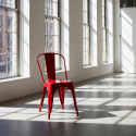 Sedia \'Montmartre\' - Lucido rosso