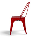 Sedia \'Montmartre\' - Lucido rosso