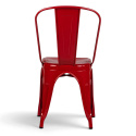 Sedia \'Montmartre\' - Lucido rosso