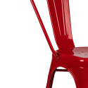 Sedia \'Montmartre\' - Lucido rosso