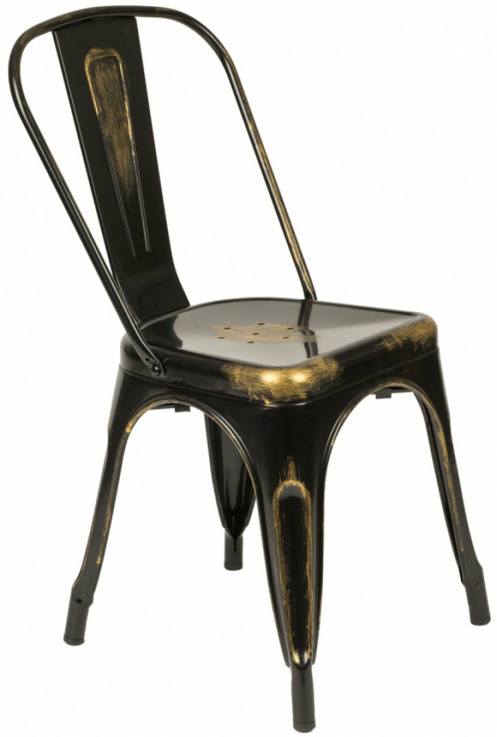 Sedia \'Montmartre\' - Vintage nero/antico nel gruppo Mobili / Mobili per sedersi / Sedie presso Reforma (SM-1027C-sBlackgold)