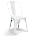 Sedia \'Montmartre\' - Lucido bianco