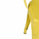 Sedia \'Montmartre\' - Lucido giallo