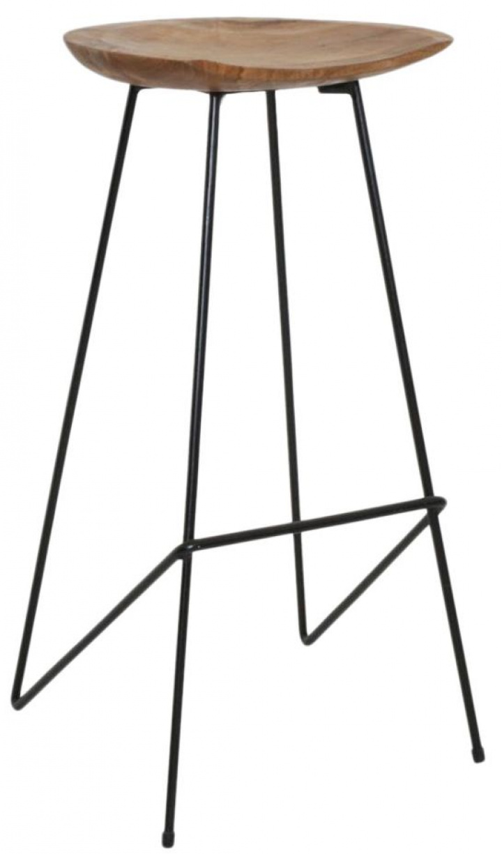 Sgabello \'Teak\' 77cm - Naturale nel gruppo Mobili / Mobili per sedersi / Panche presso Reforma (STLO00035)